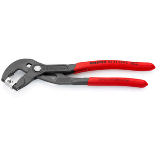 Knipex 85 51 180 C SBA 7 1/4" Hose Clamp Pliers for Click Clamps