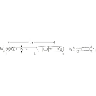 Stahlwille 96502105 730NR Service MANOSKOP torque wrench
