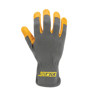 Estwing EWLPSC0609 Leather Palm Work Glove with Elastic Sewn Extended Cuff