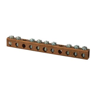 NSI CN70-10-1 Copper Neutral Bar 8 Circuit