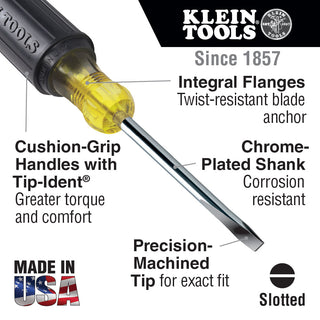 Klein Tools 85805 All-Purpose Screwdriver Set, 5 Pc.