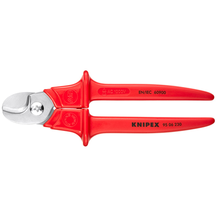 Knipex 95 06 230 9" Cable Shears-1000V Insulated