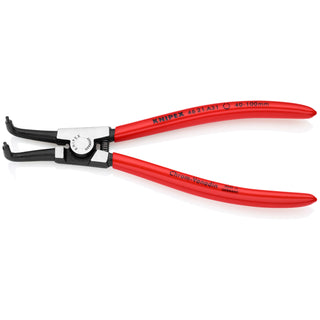 Knipex 46 21 A31 SBA 8" External 90° Angled Snap Ring Pliers-Forged Tips