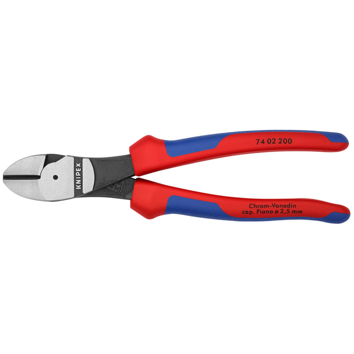 Knipex 74 02 200 8" High Leverage Diagonal Cutters