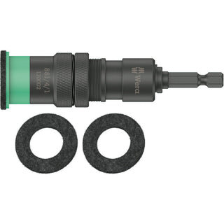 Wera 881/4/1 SB Bit holder with variable screw depth limitation, 1/4" x 95 mm