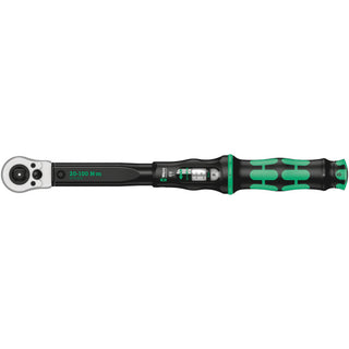 Wera Click-Torque C 2 Push R/L adjustable torque wrench for clockwise and anti-clockwise torque-control, 20-100 Nm, 1/2" x 20-100 Nm