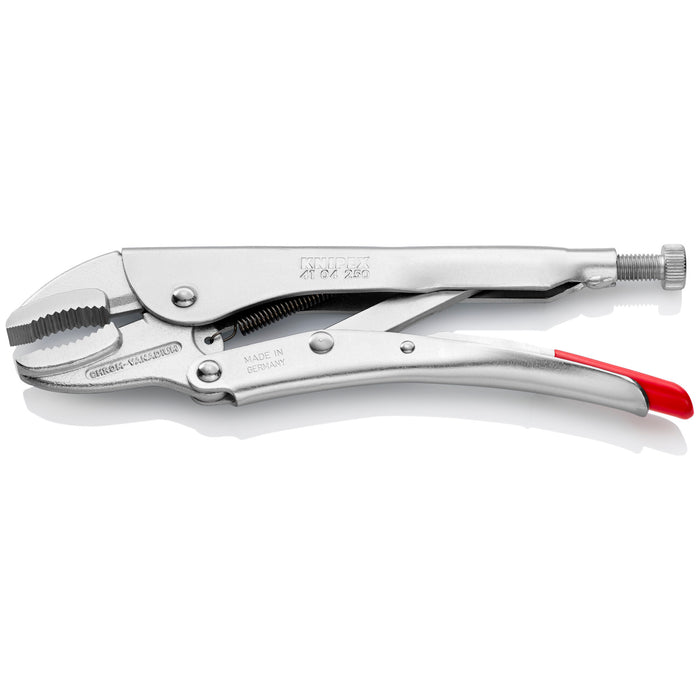 Knipex 41 04 250 10" Grip Pliers-Round Jaws