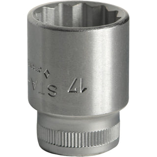 Stahlwille 02010017 45 3/8" 12-pt Socket, 17 mm