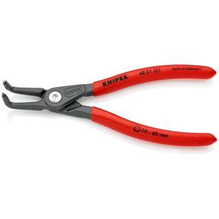 Knipex 48 21 J21 6 1/2" Internal 90° Angled Precision Snap Ring Pliers