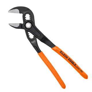 Klein Tools D5057BS Straight Jaw Quick-Adjust Pump Pliers, 7-Inch