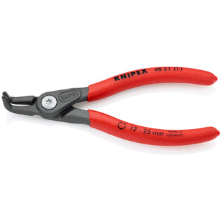 Knipex 48 21 J11 5 1/8" Internal 90° Angled Precision Snap Ring Pliers