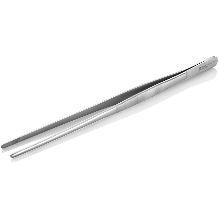 Knipex 92 61 02 11 3/4" Stainless Steel Gripping Tweezers-Blunt Tips
