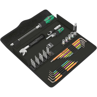 Wera Kraftform Kompakt F 1 screwdriving tool set for window installation, 36 pieces