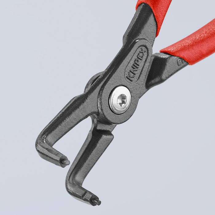 Knipex 49 21 A21 6 1/2" External 90° Angled Precision Snap Ring Pliers
