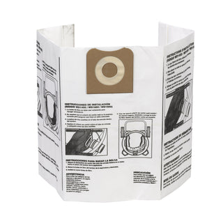 Ridgid 23743 High-Efficiency Dust Bags (VF3502)