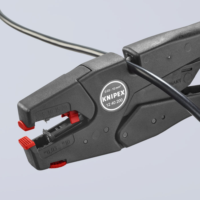 Knipex 12 40 200 8" Self-Adjusting Wire Stripper 8-32 AWG