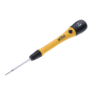 Wiha Tools 27271 ESD Safe PicoFinish Precision Screwdriver - Slotted 1.0mm x 40mm