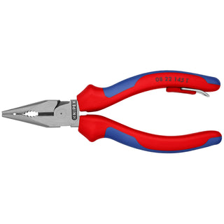 Knipex 08 22 145 T BKA 5 3/4" Needle-Nose Combination Pliers-Tethered Attachment