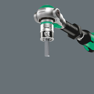 Wera 8790 HMB HF Zyklop socket with 3/8" drive with holding function, 7 x 29 mm