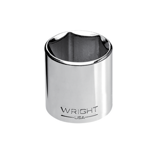 Wright Tool 3032  3/8" Drive 6 Point Standard Socket - 1"