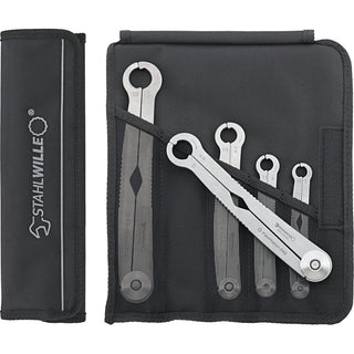 Stahlwille 96411005 240/5 FastRatch Ratchet Wrench Set 5 pcs