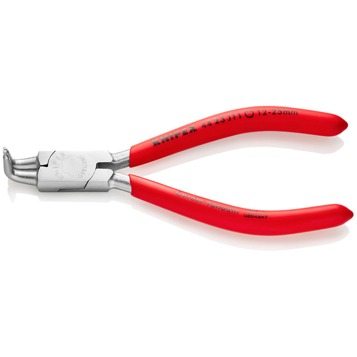Knipex 44 23 J11 5" Internal 90° Angled Snap Ring Pliers-Forged Tips