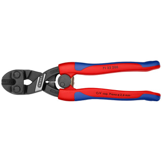 Knipex 71 22 200 8" CoBolt® High Leverage 20° Angled Compact Bolt Cutters