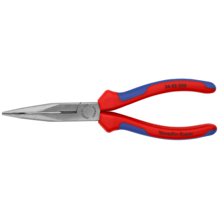 Knipex 26 22 200 SBA KnipeXtend Long Nose 40° Angled Pliers with Cutter, 8"