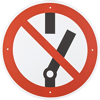 Stahlwille 77030706 Vde Prohibition Sign, L. 200 mm