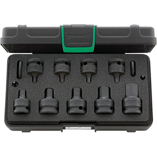 Stahlwille 96231501 54IMP/9 Impact Hex Socket Set, 13 Pcs