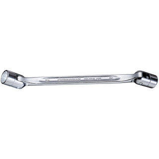 Stahlwille 43011819 29 Double ended flexi-joint Spanner, 18 x 19 mm
