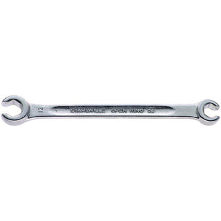 Stahlwille 41081012 24 Double ended open ring Flare Nut Spanner