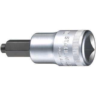 Stahlwille 03070010 54IC 1/2" Hex Socket with Guide Pin, 10 mm