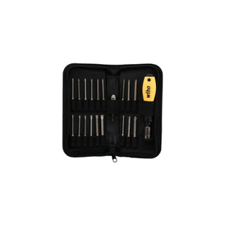 Wiha Tools 38790 20 Piece ESD Safe Quick Release Zipper Case Set