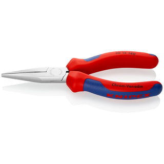 Knipex 30 15 140 5 1/2" Long Nose Pliers-Flat Tips