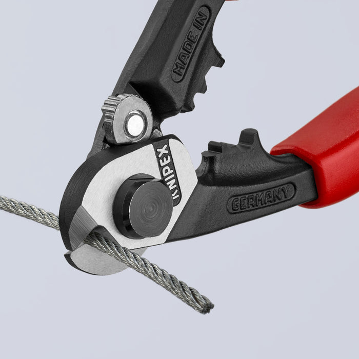 Knipex 95 62 190 7 1/2" Wire Rope Shears