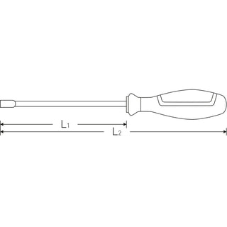Stahlwille 43093008 12500N DRALL+ 8 x 125mm Nut Driver