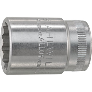 Stahlwille 03410052 50a 1/2" 12-pt Socket, 1 1/8"