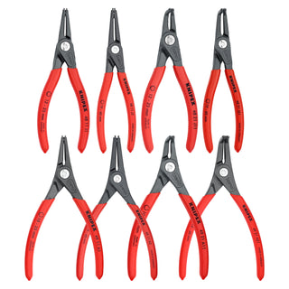 Knipex 00 19 58 V02 8 Pc Precision Snap Ring Pliers Set in Tool Roll