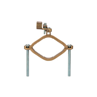 NSI EG-15 Bronze Ground Clamp for Rigid Conduit 2-1/2″ to 4″ Pipe, 1/2″ Hub