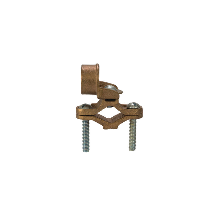 NSI EG-5 Bronze Ground Clamp for Rigid Conduit, 1/2″ to 1″ Pipe, 1/2″ Hub
