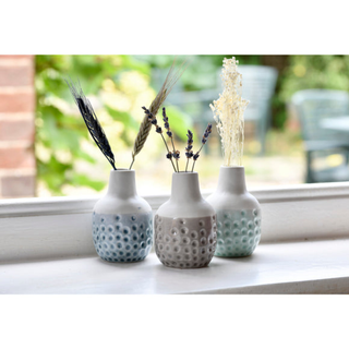 Corona GIG/DOTVASETRIO  Burgon & Ball® Dotty Mini Trio Vases
