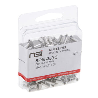 NSI SF16-250-3 16-14 Awg Female Disconnect - 100 Per Pack