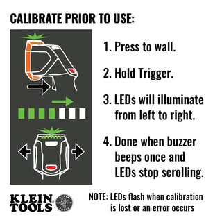 Klein Tools ESF150LL Electronic Stud Finder with Cross-Line Lasers