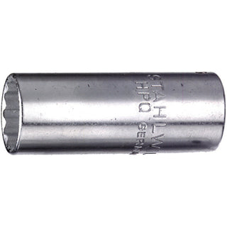 Stahlwille 01640032 40aDL Extra Deep 12-pt 1/4" Socket, 1/2"