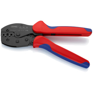 Knipex 97 52 35 8 1/2" Crimping Pliers For Non-Insulated Open Plug-Type Connectors (Plug Width 4.8 and 6.3 mm)