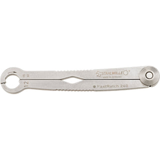 Stahlwille 41101212 240 Ratchet wrench FastRatch, 12mm - 15/32"