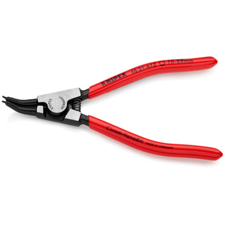 Knipex 46 31 A12 SBA 5 1/2" External 45° Angled Snap Ring Pliers-Forged Tips