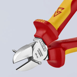 Knipex 70 06 160 T 6 1/4" Diagonal Cutters-1000V Insulated-Tethered Attachment