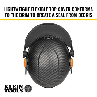 Klein Tools 60531 Replacement Face Shield Lens, Full Brim Hard Hat, Gray Tint